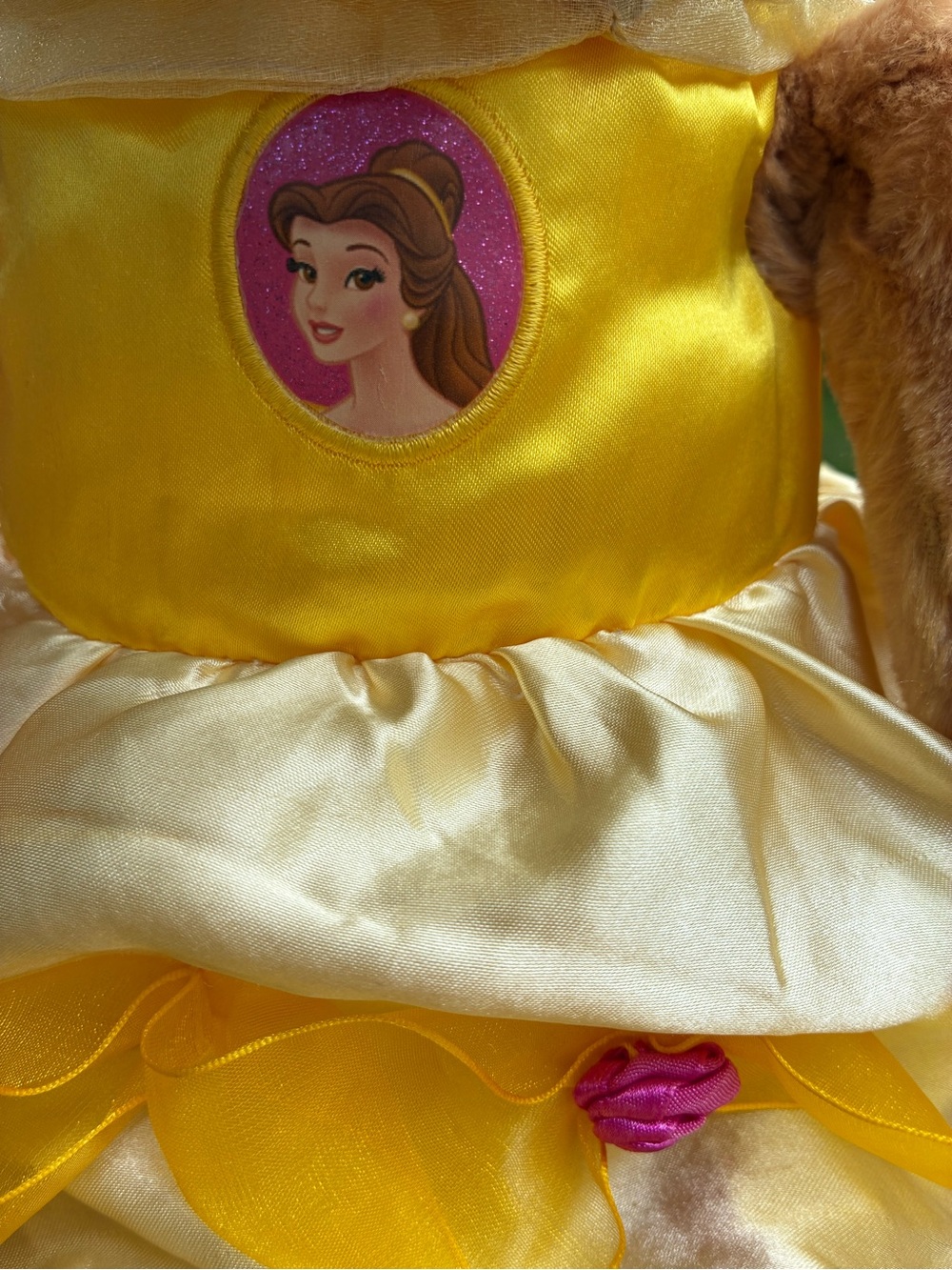 Disney Princess Belle Plush Bear in Yellow Dress 2008 - Picture 4 of 6